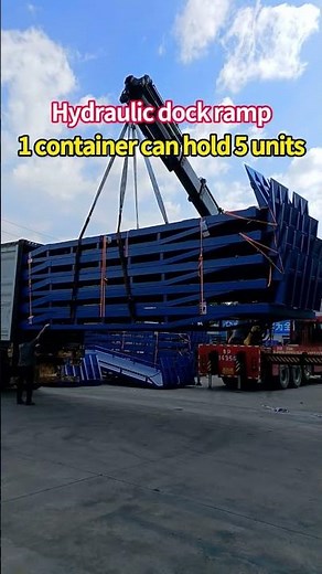 Hydraulic Dock Ramp — One Container, 5 Units of Pure Efficiency