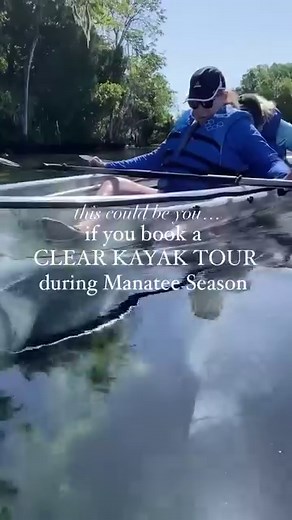 1.2M views · 4.1K reactions | Crystal River is one of our favorite places to see these beautiful sea cows!  | Get Up And Go Kayaking | Facebook