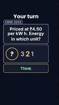 1 unit on your bill = how many joules? kW h to J | Class 10 Physics