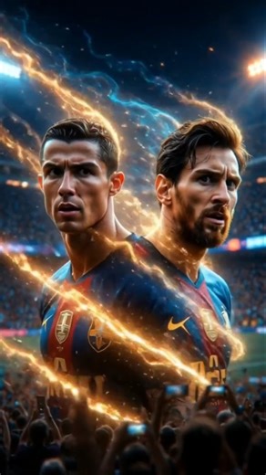 CR7 x Messi Fusion – The Ultimate Football Legend #football #ronaldomg #messi #ronaldovshaaland #cr7