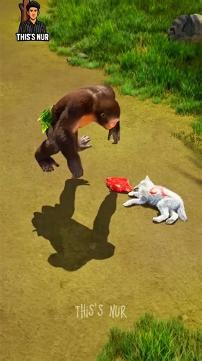 মৃত্যুর মুখ থেকে নেকড়েকে বাঁচালো গোরিলা ভাই! (গল্পের টুইস্ট!) | Wolf Game: