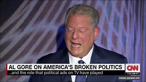 Al Gore says "Our democracy has been hacked, by big money long before Putin" and attributes the growing polarization in politics to technology http://cnn.it/2uwcEdn | CNN