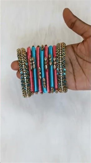 Silk Thread Bangles Making | Perfect for Lehenga Matching