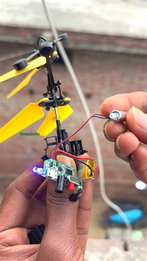 187K views · 1.2K reactions | How to work mini helicopter with gearbox #DIYHelicopter #tech #tech #helicopter | Inventor Gc | Facebook