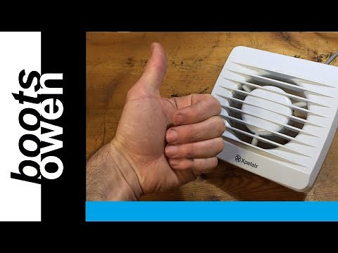 How to repair an extractor fan that spins slowly: Oiling an Xpelair Fan