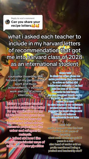 Harvard Letters of Recommendation for College Application