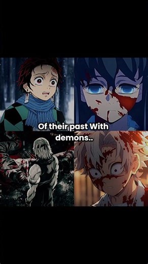 Because of their past..🥺🥀#demonslayer #tanjiro #edit #trending #akaza #fyp #kny #shinobu