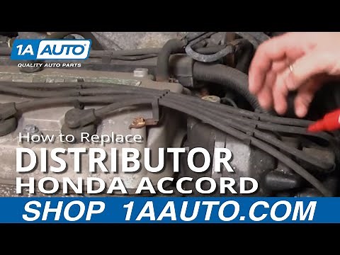 How to Replace Distributor 98-02 Honda Accord