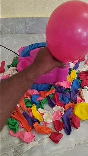 Balloons air pump #asmr #relaxation #oddlysatisfying #asmrcommunity