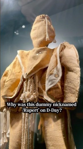 Why was this dummy nicknamed ‘Rupert’ on D-Day? #ww2history