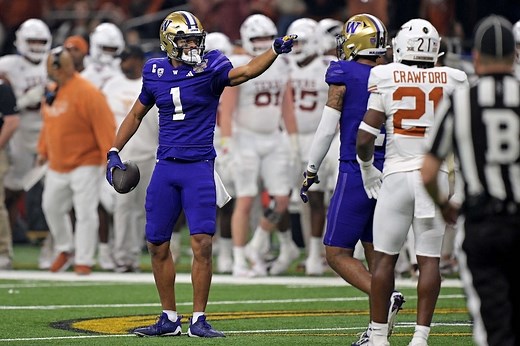 Washington outlasts Texas in the Sugar Bowl in the College Football Playoff semifinals
