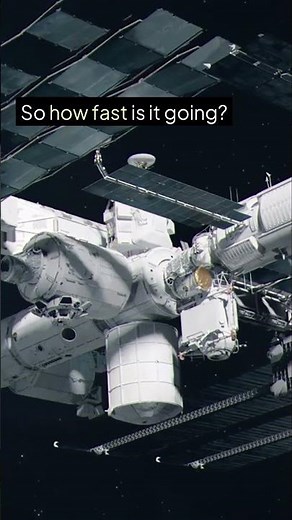 🌎💨 How Fast Is the ISS Moving?! 🚀