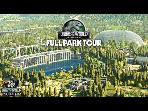 Touring a Realistic Jurassic World in Standard Mode! | Jurassic World Evolution 3