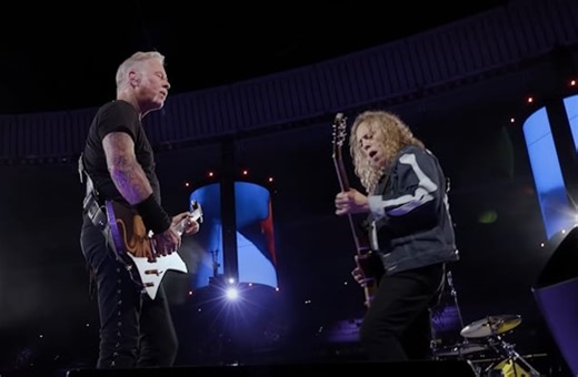 METALLICA's 'M72' Tour Travels With 64 Guitars, 36 Of Which Need To Be Show-Ready