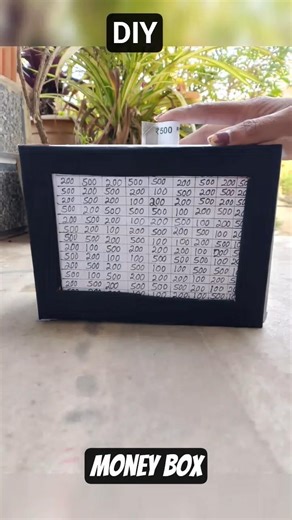 DIY viral money box 😱#diy #craft #moneybox #shorts #youtubeshorts #viralvideo #viralshorts