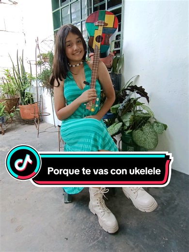 Interpretación de 'Porque te vas' con Ukelele