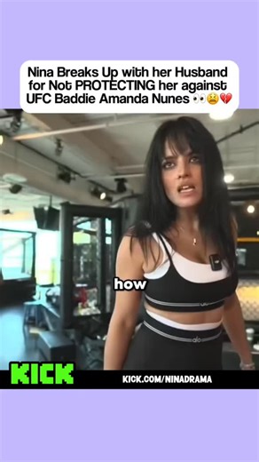 clipster on Instagram: "Nina Marie Daniele — better known as Nina Drama — has built a reputation as one of the most fearless and entertaining personalities in combat sports media. With her bold questions and no-filter energy, she’s never afraid to step into elite gyms and joke around with UFC champions like she’s known them for years. Usually, Nina controls the moment. But in this viral clip, the tables turn during a high-energy interaction with the legendary Amanda Nunes. After the playful chao