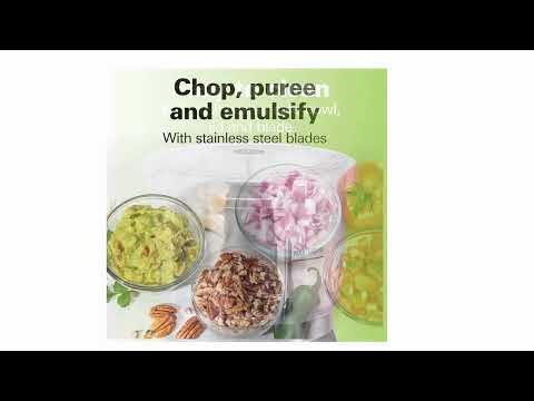 Hamilton Beach Electric Vegetable Chopper & Mini Food Processor #kitchenappliances #chopper