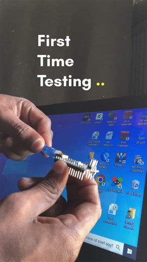 First Laptop amd first code 💻#shorts #coding