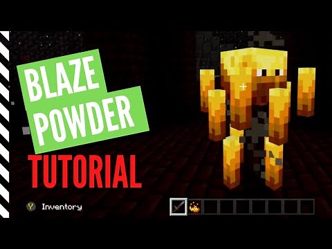 How To Get BLAZE POWDER In Minecraft (And How To USE It)