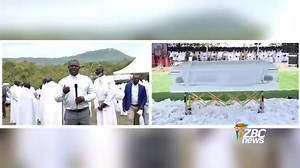 Even in death, African Apostolic Church leader and National Hero Archbishop Paul Mwazha continues to demonstrate his enduring influence, as thousands of followers and mourners converged in large numbers to bid him a final farewell. | ZBC News Online