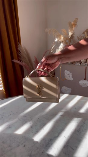 Luxurious YSL Sunset Chain Wallet Unboxing by Soliel