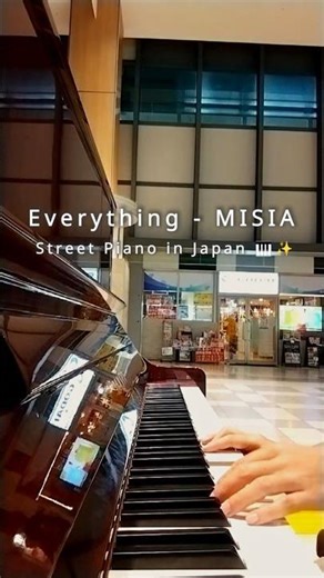 【MISIA】Everything - A J-POP Classic performed on Street Piano 🎹 #shorts #iume