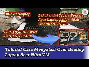 Laptop Acer Nitro V15 Overheating FIXED!