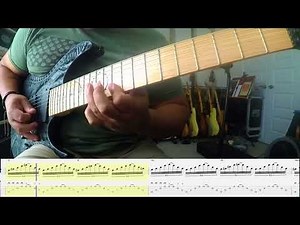 Lesson #4 - 4 String Sweep Picking Arpeggios (TABS ON-SCREEN!)