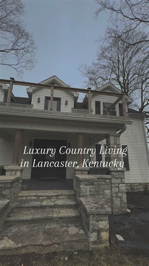 Luxury Country Living. 85.5 /- gated acres featuring a beautifully renovated 4 bed, 3 bath farmhouse, 2 barns, 2 ponds, and breathtaking views. PLUS 22.5 acres already platted into 19 individual lots- built-in investment potential Willie you enjoy the privacy of your own private retreat. Schedule your private showing today. Listed by Tammy Carr- RE/MAX Elite Realty —Find Home in Kentucky with Kaylee Central KY REALTOR® 📱(859)361-5179 📧 kaylee.resor@remax.net #KentuckyFarmLiving #KentuckyHomesF