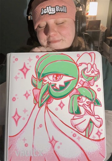 Gardevoir Binder Painting with Posca Pens