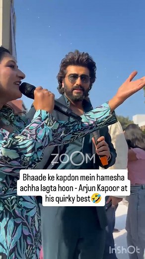 Kitna sahi hai ye 'Most Wanted Munda' 😋 This exclusive video, just for you zoomies 😎 [Arjun Kapoor, movies, actor] | Zoom TV