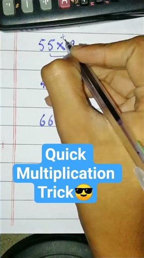 Multiplication Tricks To Make Mathematics Fun and Easy 😉#Math #multiplication