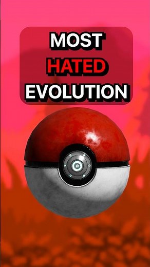 Who is the Most HATED Pokemon Evolution? #pokmon #shorts