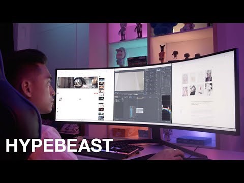 HYPEBEAST Gets a Closer Look at the Massive Samsung Odyssey G9 Curved Monitor