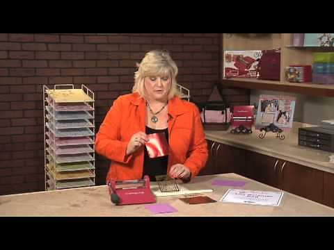 Wizard Techniques: Embossing With Brass Stencils