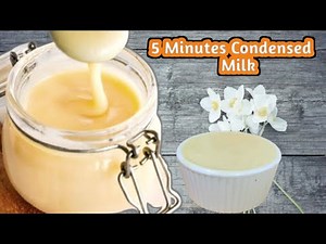 How To Make Condensed Milk At Home In 5 Minutes || Instant & Easy Condensed Milk Recipe