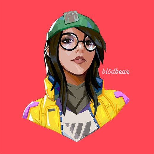 Killjoy (Valorant Art Style tutorial) - Blödbear (Alisha)