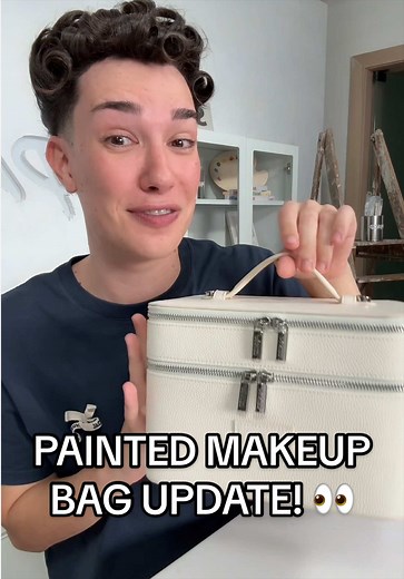 Exciting Update on Our Painted Makeup Bag!