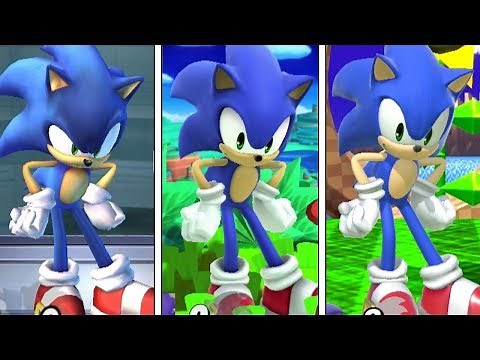 Evolution Of Sonic The Hedgehog In Super Smash Bros Series (Moveset, Animations & More)