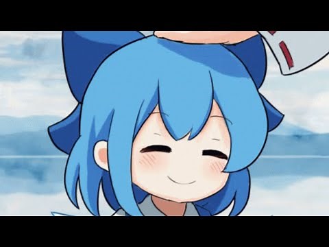 Cirno fumo gets 9 headpats