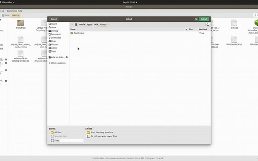 Create and edit an ISO file in Linux (mkisofs)