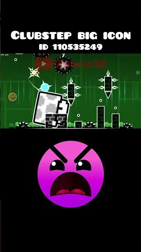 Clubstep Big Icon #geometrydash