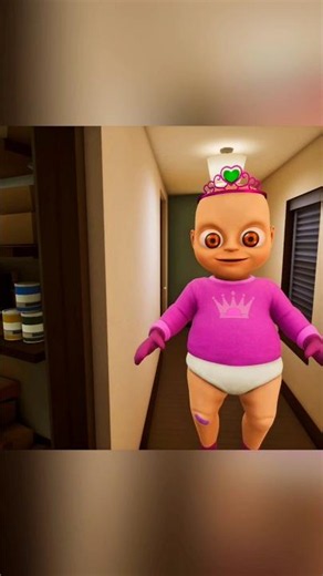 Baby in Yellow - Babysitter vs Nightmare Baby Who Wins? 😱 #babyinyellow