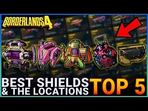 TOP 5 POWERFUL LEGENDARY SHIELD MODS AND HOW TO GET THEM - Borderlands 4