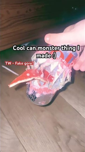 Coolio can 🥹 :D #ayesha #yummy #can #cool #craft #alt #punk #emo #alternative #hellyeah #fypシ゚viral