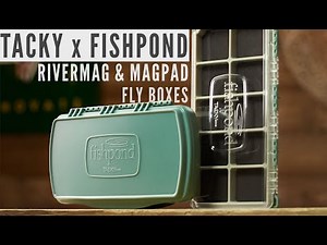 NEW Tacky x Fishpond Fly Boxes | Pescador MagPad & Original RiverMag | Avidmax Gear Reviews