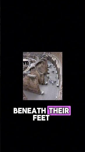 Secrets Below The Colosseum's Hidden Elevato history #colosseum #romanempire #ancient