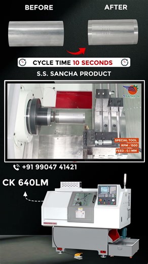 S.S. SANCHA PRODUCT 640 LM REALTECH CNC || REALTECH CNC MACHINE