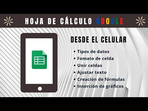 Aprende Hoja de Cálculo de Google desde el teléfono móvil -Video 1 de 2